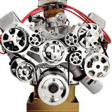 64-73 Ford Mustang (429) Umrüstset auf Flachriemen - 429/460 Motor