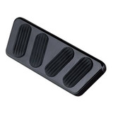 64-68 Ford Mustang Pedalauflage Bremspedal - Aluminium - Schwarz