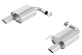 15-17 Ford Mustang (Convertible/Coupe - 5.0) Abgasanlage - BORLA S-Type - polierte Blenden