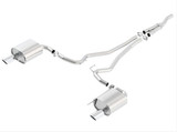 15-23 Ford Mustang (Coupe - 2.3) Abgasanlage - BORLA ATAK - 2-Rohr - polierte Blenden