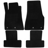 13-14 Ford Mustang Fußmatten Set - Schwarz Vorne und hinten