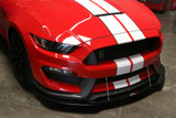 15-17 Ford Mustang Shelby GT350 Spoilerschwert - Carbon - Shelby GT350 Vorne