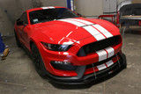 15-17 Ford Mustang Shelby GT350 Spoilerschwert - Carbon - Shelby GT350 Vorne