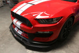 15-17 Ford Mustang Shelby GT350 Spoilerschwert - Carbon - Shelby GT350 Vorne