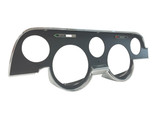 67-68 Ford Mustang Instrumentenblende - Schwarz - für Zubehörinstrumente