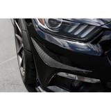 15-17 Ford Mustang Stoßfängerecke - Vorne, Carbon
