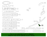 15-17 Ford Mustang Schraubenset - 4-er Set (52658768)