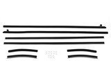 69-70 Ford Mustang (Hardtop) Fensterschachtleistenset - 8-teiliges Set