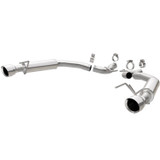 15-17 Ford Mustang (2.3) Abgasanlage - ab Hinterachse - polierte Blenden