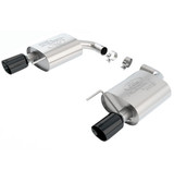 15-17 Ford Mustang (Convertible/Coupe - 5.0) Abgasanlage - Ford Racing - 2-Rohr - Sport - Schwarze Blenden
