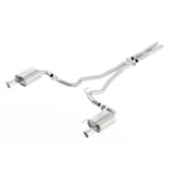 15-17 Ford Mustang (5.0) Abgasanlage - Ford Racing - 2-Rohr - Sport - Chrom Blenden