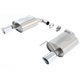 15-17 Ford Mustang EcoBoost (2.3) Abgasanlage - Ford Racing - 2-Rohr - Sport  - Chrom Blenden