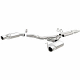 15-17 Ford Mustang (5.0) Abgasanlage - ab Kat - polierte Blenden