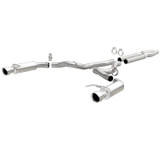 15-17 Ford Mustang (5.0) Abgasanlage - ab Kat - polierte Blenden (38031042)