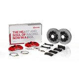 15-23 Ford Mustang Umrüstsatz Bremsanlage - Brembo 6-Kolben mit 15" Bremsscheiben - Rot Vorne