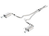 15-17 Ford Mustang (Convertible - 5.0) Abgasanlage - BORLA S-Type 2.5 Zoll - 2 Rohr - polierte Blenden