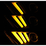 10-12 Ford Mustang (4.0, 5.0, 5.4) Hauptscheinwerfer - LED - Sequentieller Tri-Bar Blinker - 2015 Style