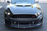 15-17 Ford Mustang Spoilerschwert - Carbon - für ROUSH Front Vorne
