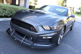 15-17 Ford Mustang Spoilerschwert - Carbon - für ROUSH Front Vorne