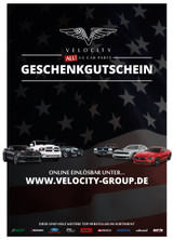 Geschenkgutschein Velocity - 30 Euro