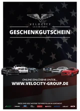 Geschenkgutschein Velocity - 50 Euro