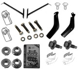 64-66 Ford Mustang Set Halterungen Stoßstange - Set Vorne