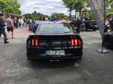 15-23 Ford Mustang Heckblende - Ohne Logo, Schwarz lackiert Hinten