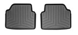 15-23 Ford Mustang Fußmatten Set - Weathertech Gummi Schwarz - Hinten Hinten
