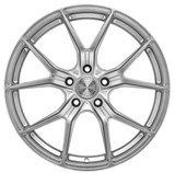 05-23 Ford Mustang Felge - Barracuda Inferno - 8,5x20 - Silver Vorne und hinten