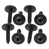 64-73 Ford Mustang Schraube Teppich - Set (für Fz. mit Konsole)