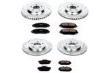 05-10 Ford Mustang GT Verschleißteilset Bremse - Powerstop Z23 - Street - VA/HA Vorne und hinten