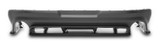 10-12 Ford Mustang Stoßstangenansatz - RTR Mustang, inkl. 3-tlg. Flaps Hinten unten