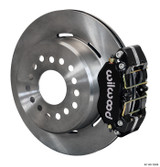 64-73 Ford Mustang Wilwood Scheibenbremse HA - Small Bearing 12,19 Zoll/schwarz/glatt Hinten