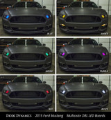 15-17 Ford Mustang Umrüstsatz Hauptscheinwerfer - Multicolor mit Blinker (US)