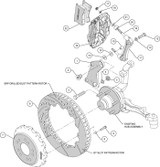 65-82 Chevrolet Corvette (Disc/Disc) Überholsatz Verschleißteile Bremse Vorderachse