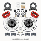 65-70 Ford Mustang (Disc/Drum/Drum) Überholsatz Verschleißteile Bremse Vorderachse