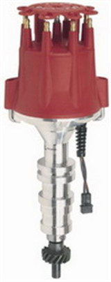 67-73 Ford Mustang (390, 427, 428, 429) Zündverteiler - MSD Pro Billet - Guss/Unterdruck - HEI Stecker