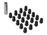 15-23 Ford Mustang Radschrauben-/Radmuttersatz - M14 Gewinde - Schwarz/Chrom