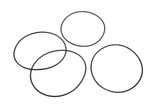58-62 Chevrolet Corvette Antriebsachse Radlagerdichtung - O-Ring - Set Hinten