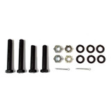 53-62 Chevrolet Corvette Schraube Ankerplatte Trommelbremse - Set Vorne