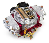 64-73 Ford Mustang Vergaser - Holley Ultra Street Avenger - 670 cfm - Aluminium - Elektrischer Choke - Poliert/Rot