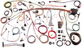 1970 Ford Mustang Fahrzeugkabelbaum komplett - American Autowire - Flachstecksicherungen