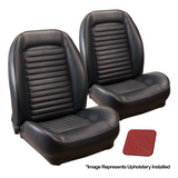 64-65 Ford Mustang Sitzbezüge -  Standard Sport II - Rot - Vorne