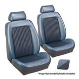 1968 Ford Mustang (Fastback) Sitzbezüge - Standard Sport II - Blau - Vorne und hinten (38029850)