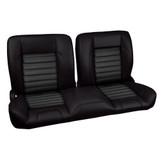 1969 Ford Mustang (Hardtop) Sitzbezüge - Schwarz Vinyl (38029865)