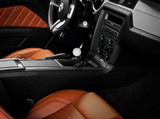 11-14 Ford Mustang GT (5.0) Schaltknauf Schaltgetriebe - 6-Gang - inkl. Schaltsackhalter - Weiß
