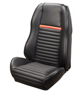 69-70 Ford Mustang (Hardtop) Sitzbezüge - Schwarz Vinyl (38029976)