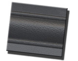 69-70 Ford Mustang Sitzbezüge - Schwarz Vinyl (38030033)