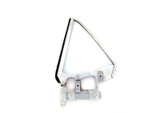 65-66 Ford Mustang (Hardtop) Glas Seitenfenster hinten - Nicht Getönt, inkl. Rahmen Links