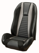 71-73 Ford Mustang (Fastback) Sitzbezüge - Schwarz Vinyl (38030104)